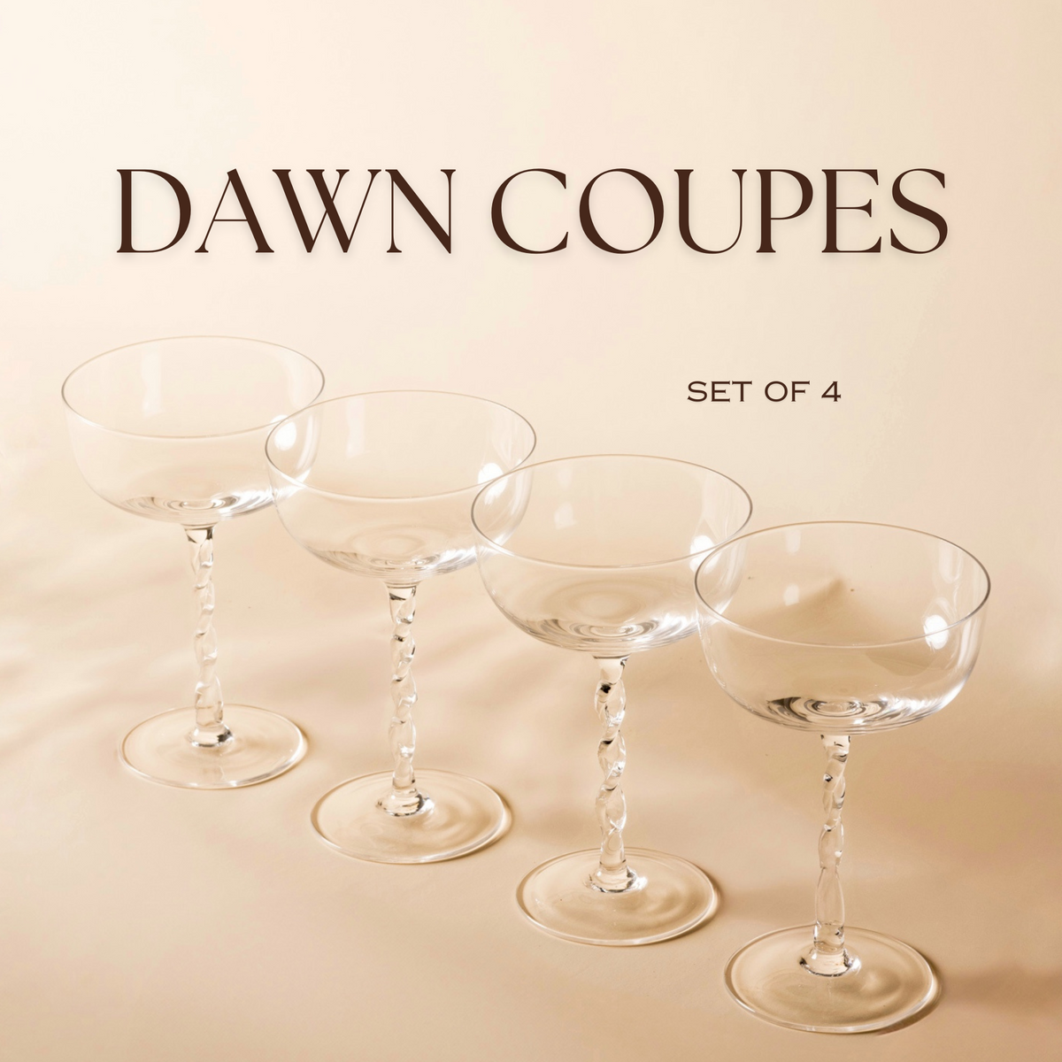 Dawn Coupe Glasses